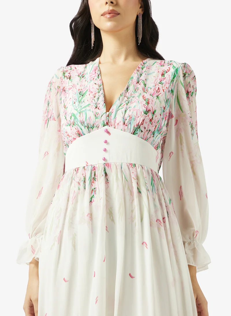 Khizana  Floral Print Dress for Women | Best Price UAE
